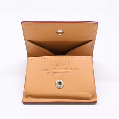 GANZO 【Excellent condition】57066 CORDOVAN box coin purse