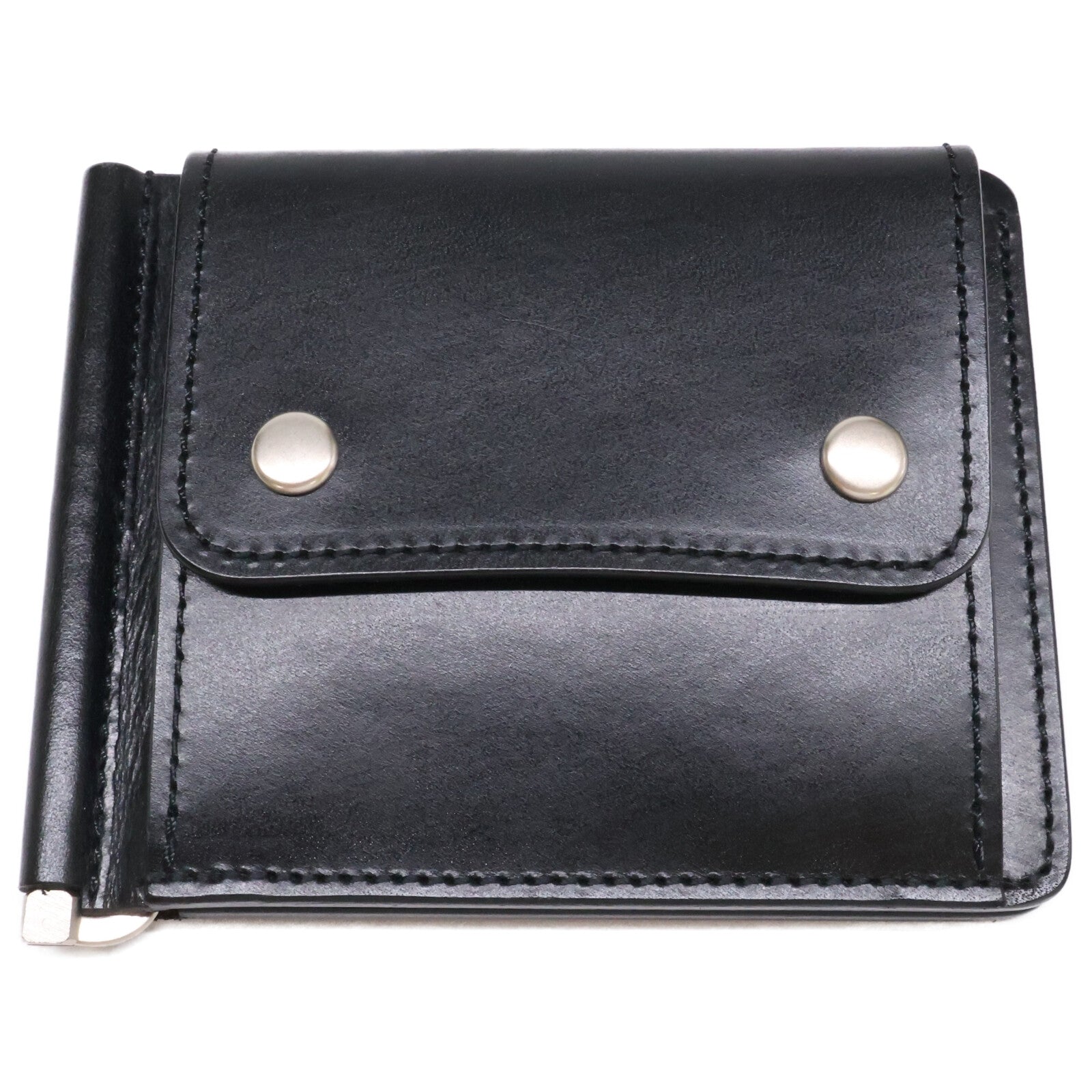 SLOW 【Like new】SO794J bridle - money clip - bridle money clip bifold wallet (with coin purse)