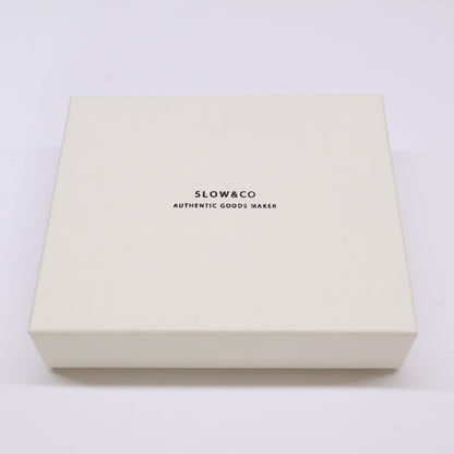 SLOW 【Like new】SO794J bridle - money clip - bridle money clip bifold wallet (with coin purse)