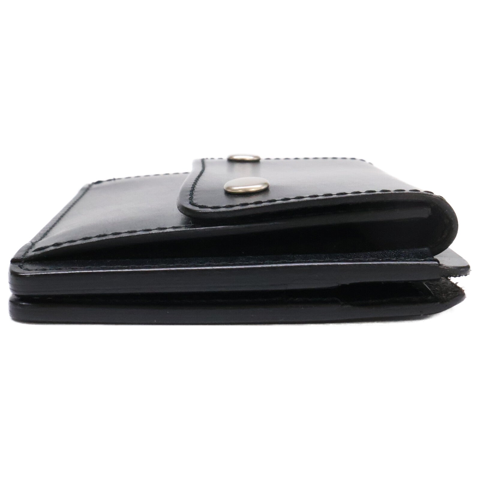 SLOW 【Like new】SO794J bridle - money clip - bridle money clip bifold wallet (with coin purse)
