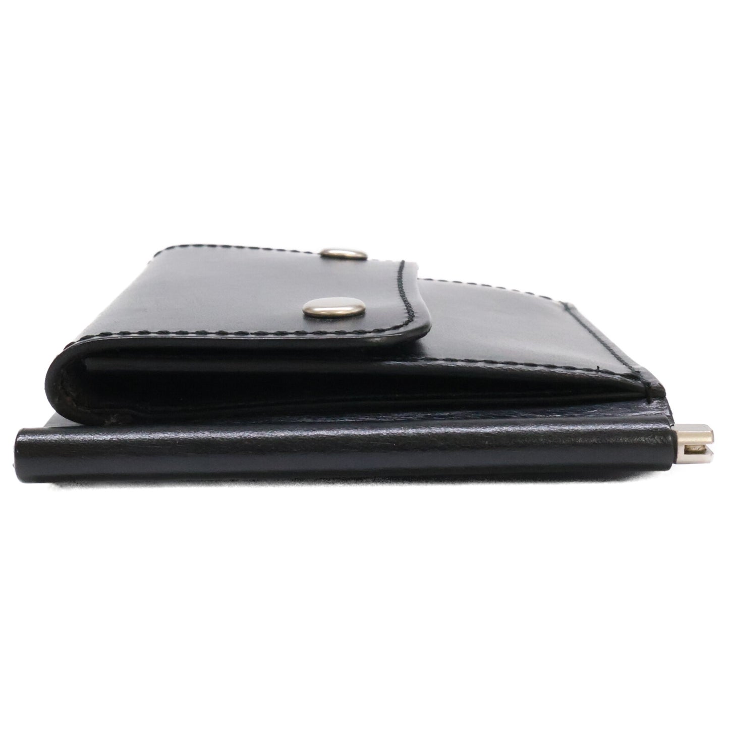SLOW 【Like new】SO794J bridle - money clip - bridle money clip bifold wallet (with coin purse)