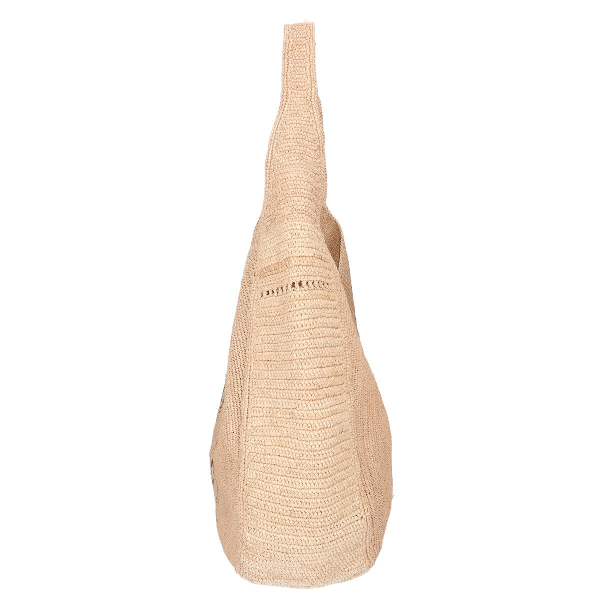 STELLA McCARTNEY ステラマッカートニー 【美品】7B0164WP03759370U ロゴ ラフィア クロシェホーボーバッグ トートバッグ