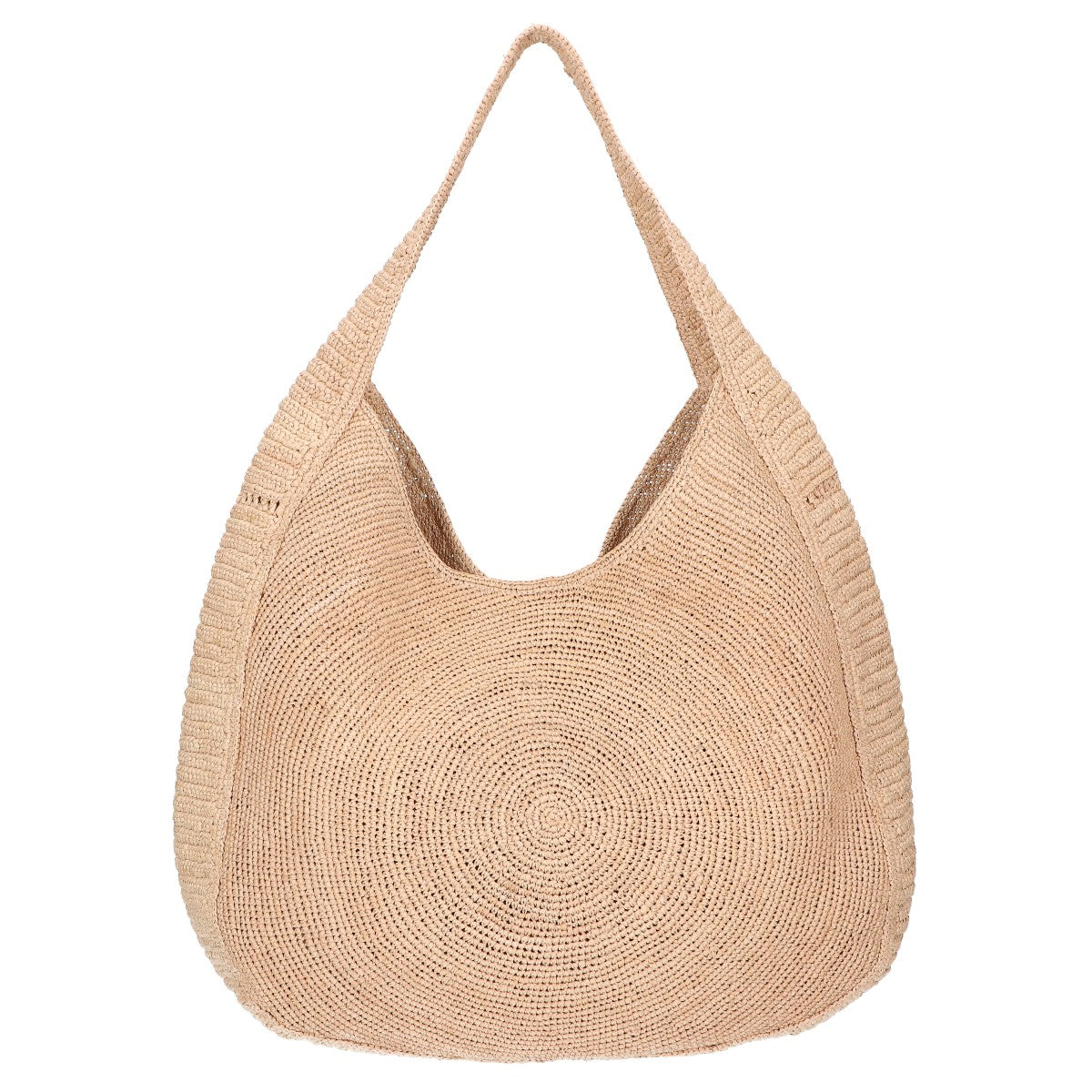 STELLA McCARTNEY ステラマッカートニー 【美品】7B0164WP03759370U ロゴ ラフィア クロシェホーボーバッグ トートバッグ