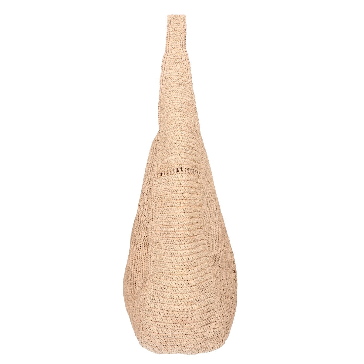 STELLA McCARTNEY ステラマッカートニー 【美品】7B0164WP03759370U ロゴ ラフィア クロシェホーボーバッグ トートバッグ