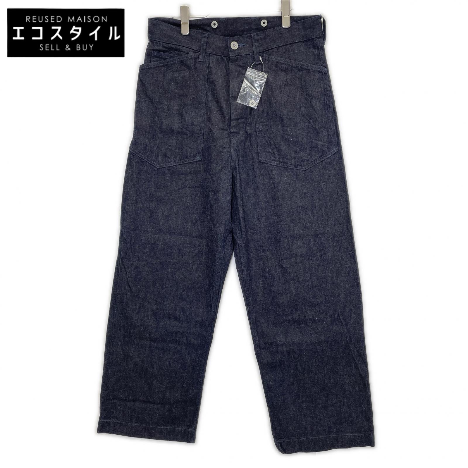NIGEL CABOURN ナイジェルケーボン 8052-00-50202 ネイビー SAILOR PANT MIX ボトムス