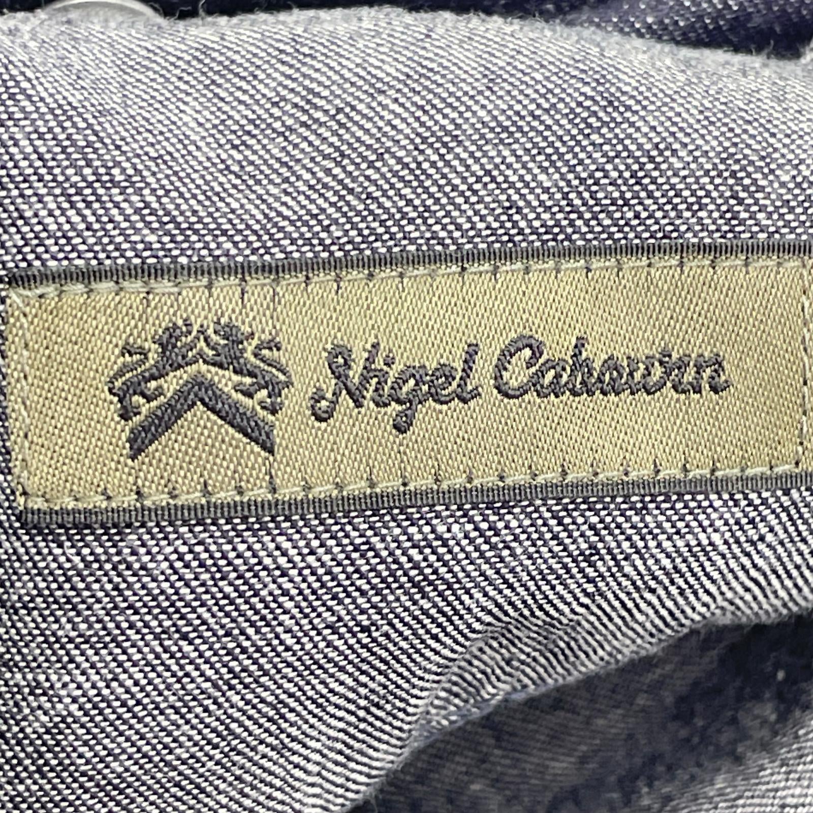NIGEL CABOURN ナイジェルケーボン 8052-00-50202 ネイビー SAILOR PANT MIX ボトムス