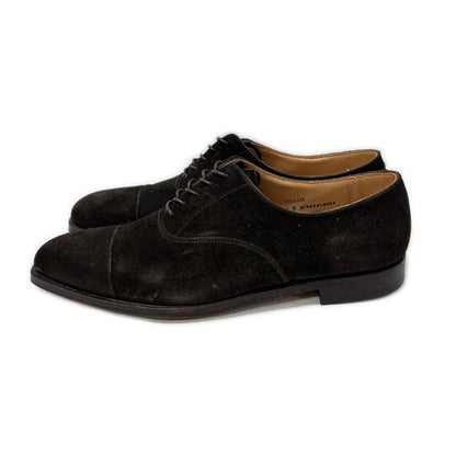 Crockett&Jones クロケット＆ジョーンズ 【新品同様】25057 HALLAM ハラム 348ラスト スエード ストレートチップ オックスフォード シューズ シューズ