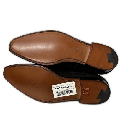 Crockett&Jones クロケット＆ジョーンズ 【新品同様】25057 HALLAM ハラム 348ラスト スエード ストレートチップ オックスフォード シューズ シューズ