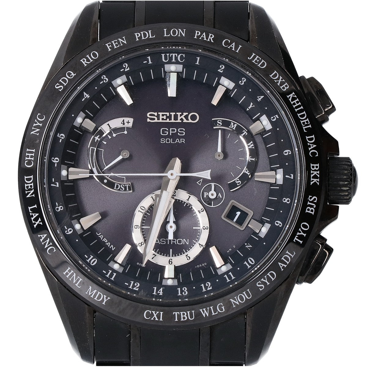 SEIKO セイコー SBXB049 アストロン Comfotex Tiモデル 8Xシリーズデュアルタイムレギュラーモデル GPSソーラー電波 腕時計
