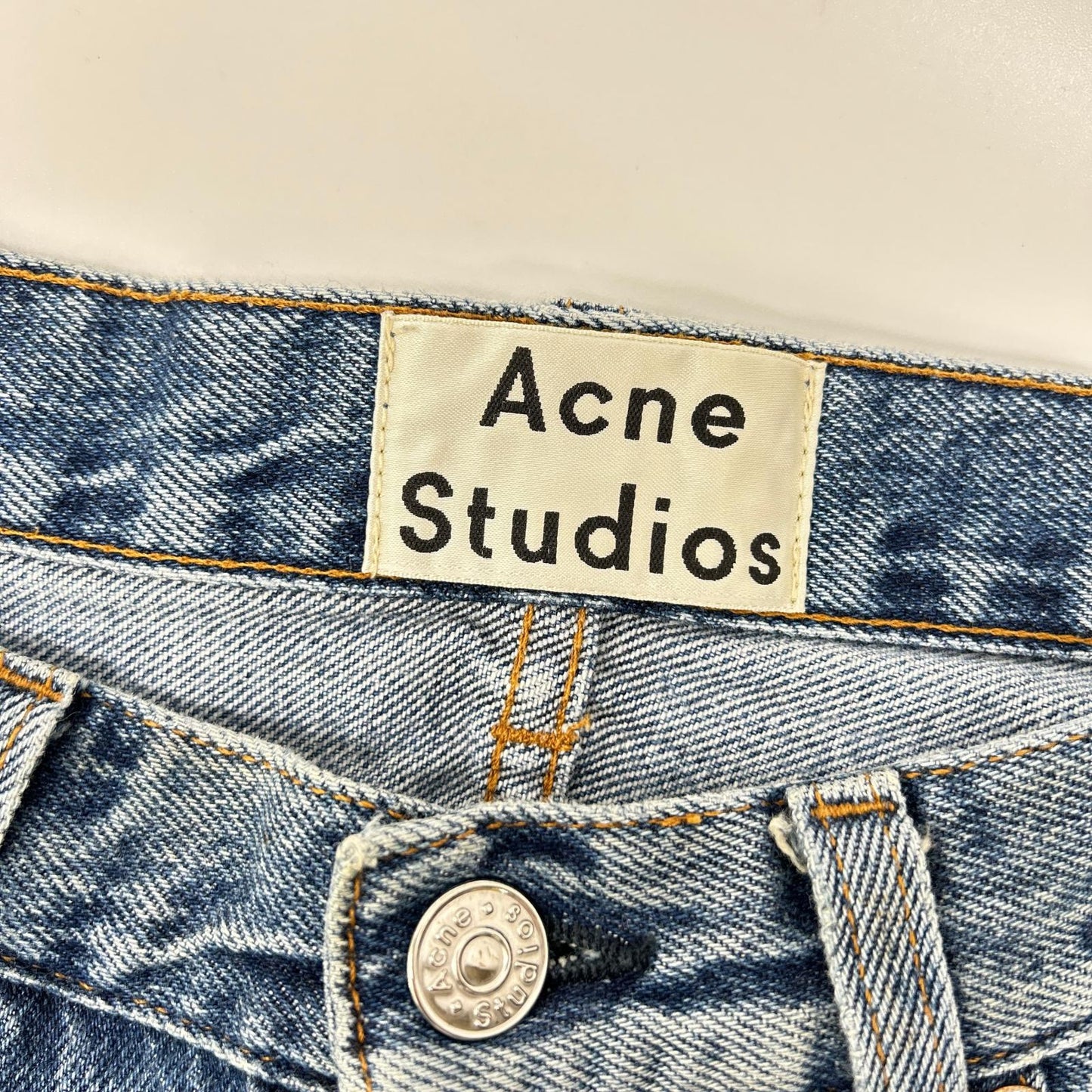 ACNE STUDIOS アクネ ストゥディオズ VAN MID VTG ボタンフライ デニム ボトムス
