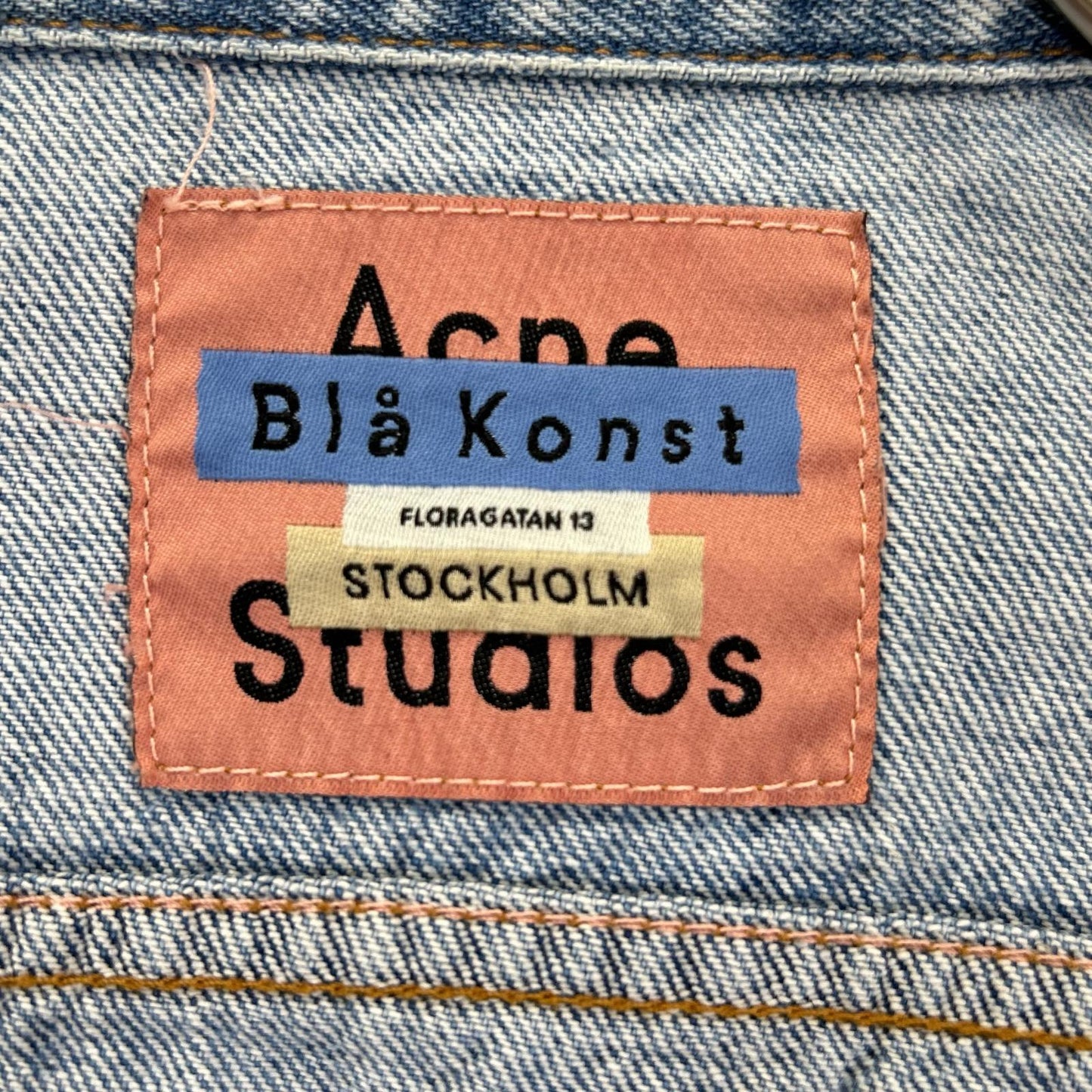 ACNE STUDIOS アクネ ストゥディオズ BLA KONST デニムジャケット ジャケット