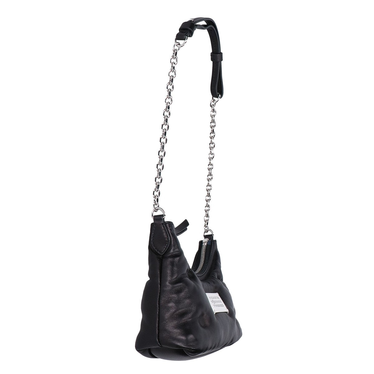 Maison margiela メゾンマルジェラ 美品 SB1WG0021 グラムスラム ホーボー マイクロ チェーン ショルダーバッグ
