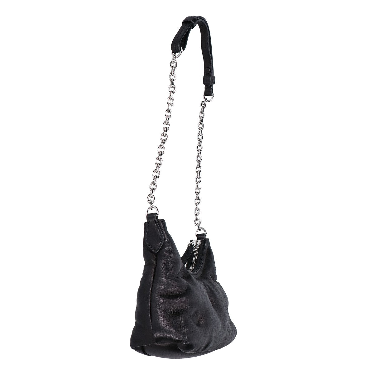 Maison margiela メゾンマルジェラ 美品 SB1WG0021 グラムスラム ホーボー マイクロ チェーン ショルダーバッグ
