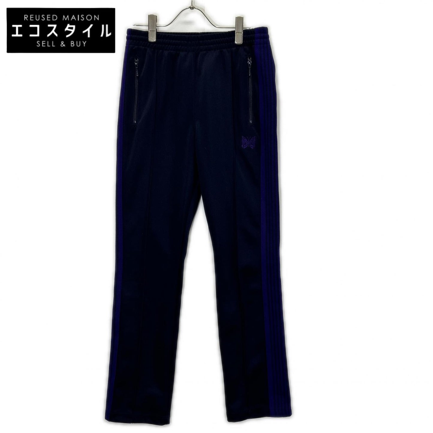needles ニードルズ NS247 Narrow Track Pant Poly Smooth ボトムス