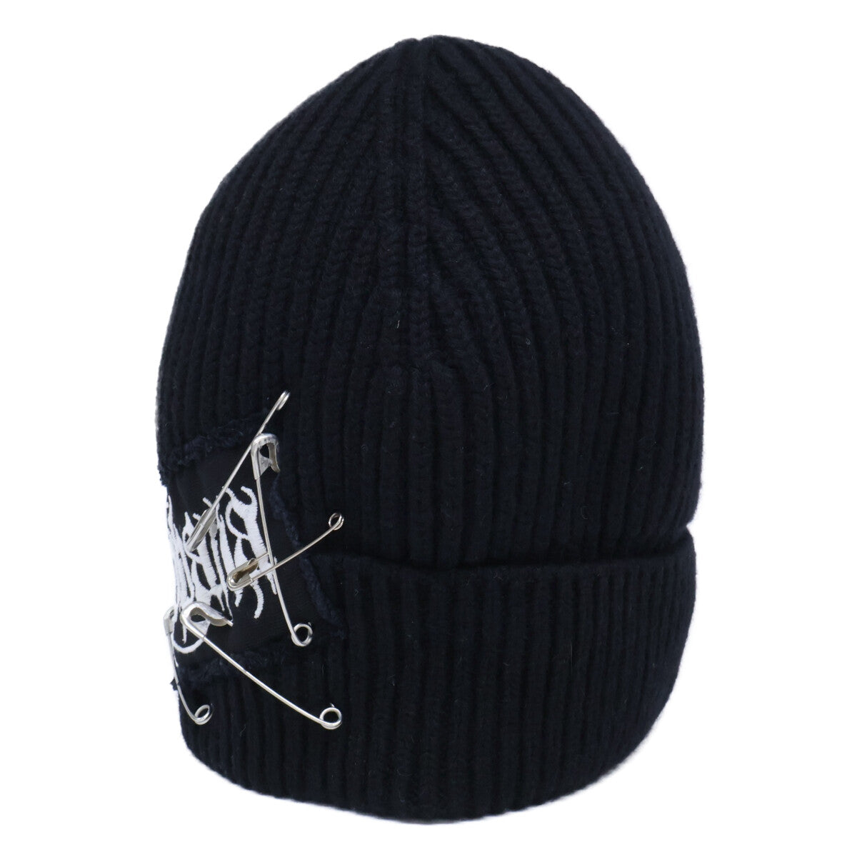 DOLCE&GABBANA ドルチェアンドガッバーナ GXL42Z/JAWN4 ピン付 カシミヤ ビーニー 帽子