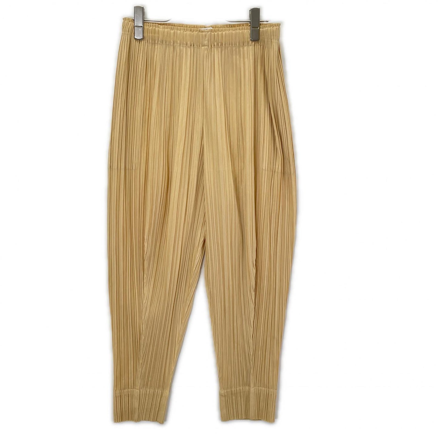 PLEATS PLEASE プリーツプリーズ 21SS PP11-JF164 イエロー プリーツイージーパンツ ボトムス