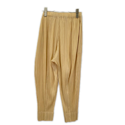PLEATS PLEASE プリーツプリーズ 21SS PP11-JF164 イエロー プリーツイージーパンツ ボトムス