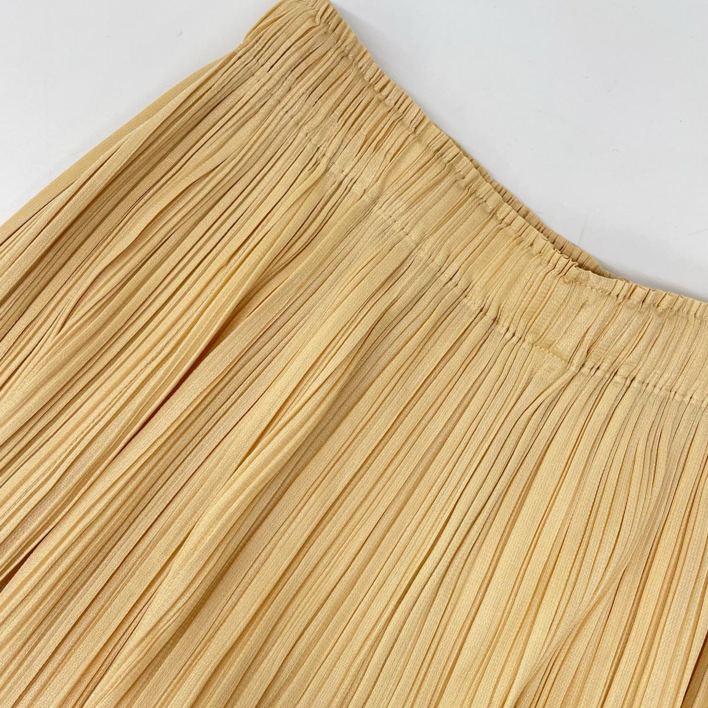 PLEATS PLEASE プリーツプリーズ 21SS PP11-JF164 イエロー プリーツイージーパンツ ボトムス