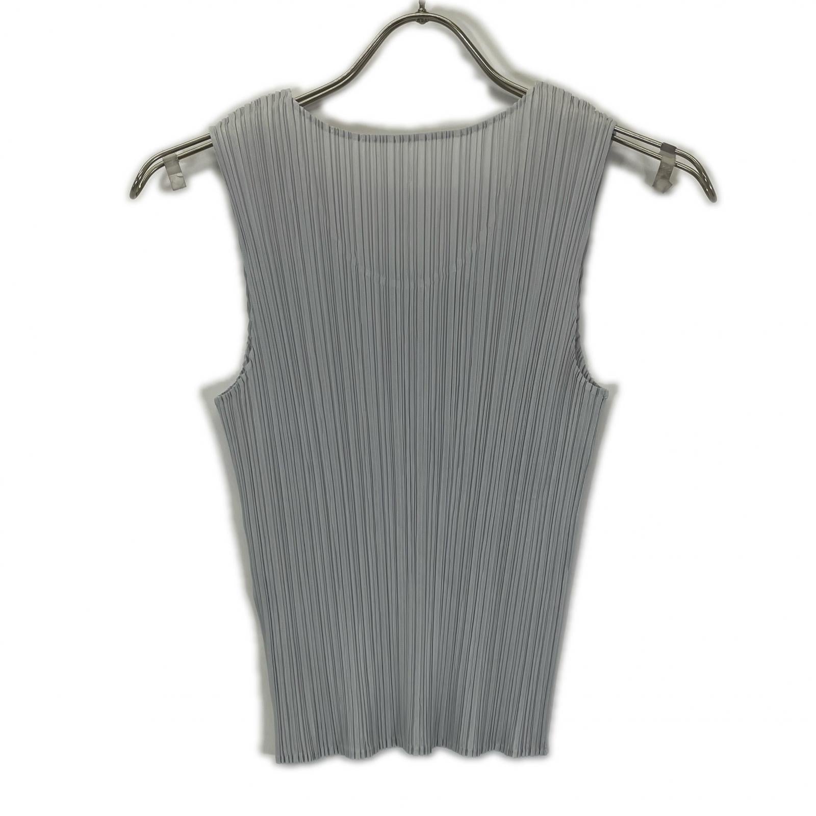 PLEATS PLEASE プリーツプリーズ 25SS PP55-JK101 ライトブルー タンクトップ トップス