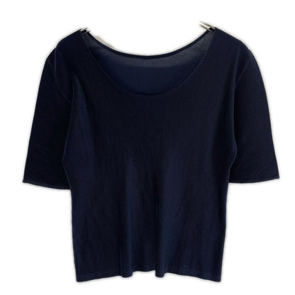 PLEATS PLEASE プリーツプリーズ 13SS PP31FK312 ネイビー 半袖カットソー トップス