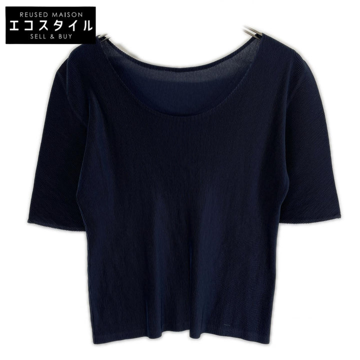 PLEATS PLEASE プリーツプリーズ 13SS PP31FK312 ネイビー 半袖カットソー トップス