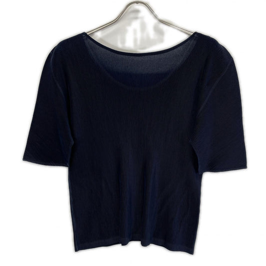 PLEATS PLEASE プリーツプリーズ 13SS PP31FK312 ネイビー 半袖カットソー トップス