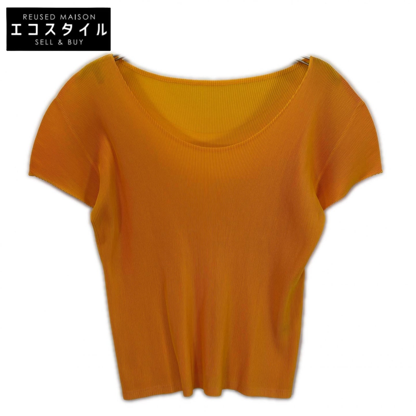 PLEATS PLEASE プリーツプリーズ 13SS PP31FK302 オレンジ 半袖カットソー トップス