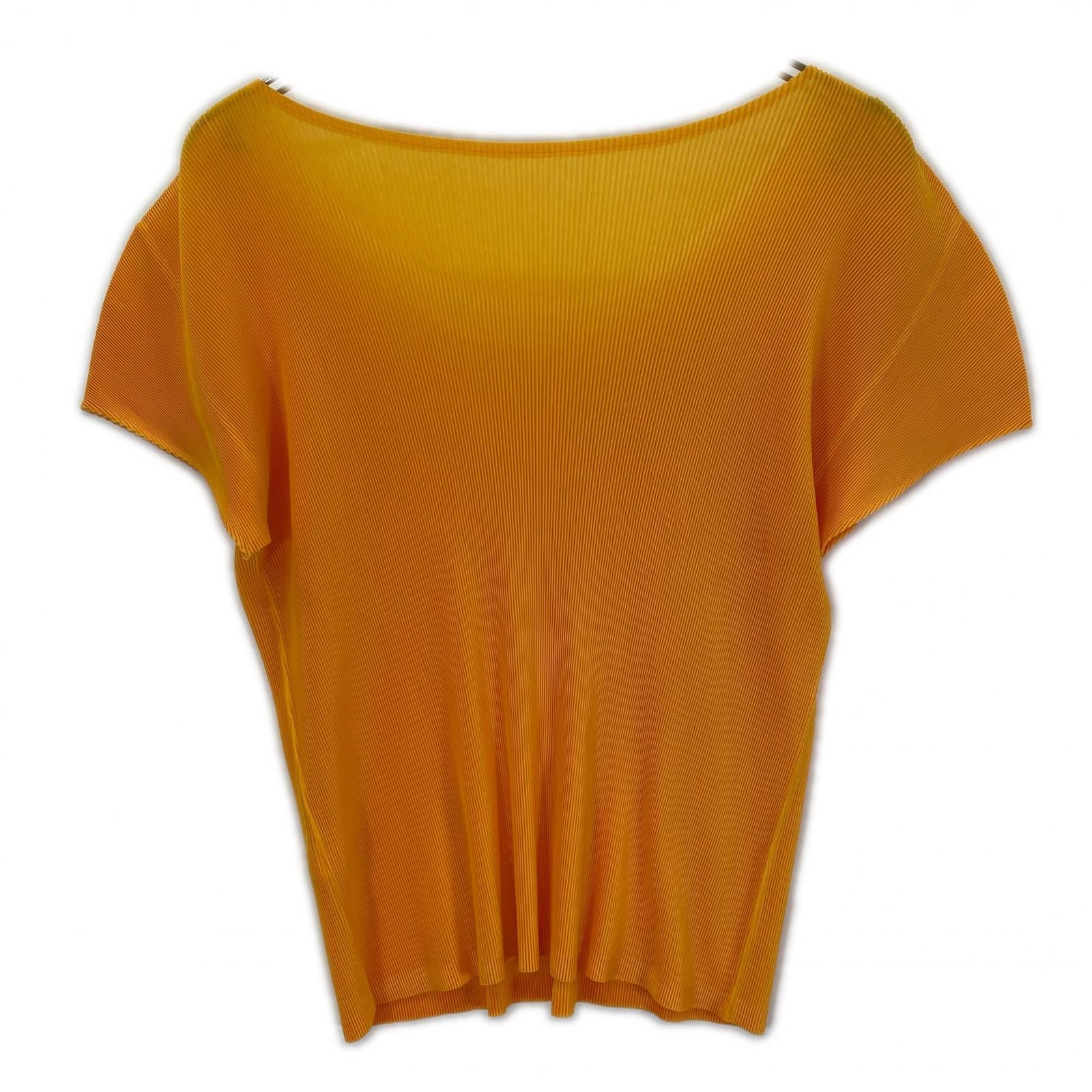 PLEATS PLEASE プリーツプリーズ 13SS PP31FK302 オレンジ 半袖カットソー トップス