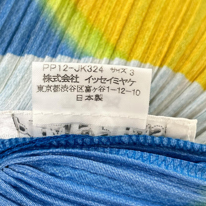 PLEATS PLEASE プリーツプリーズ 11SS PP12-JK324 ブルー系 メッシュ 半袖カットソー トップス
