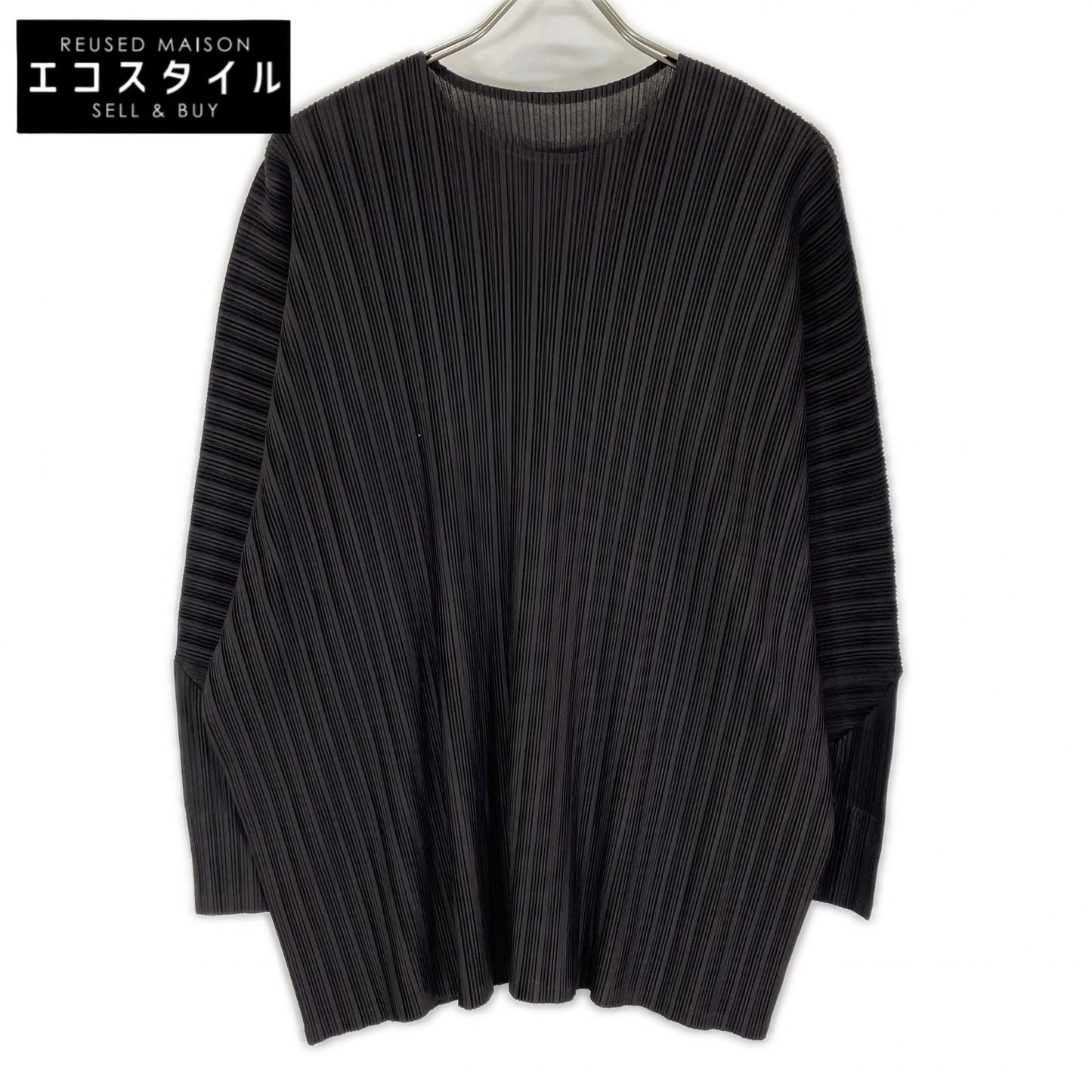 PLEATS PLEASE プリーツプリーズ 19SS PP91-FT344 ブラック 長袖カットソー トップス