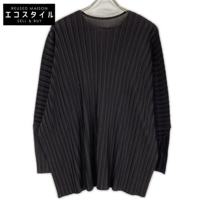 PLEATS PLEASE プリーツプリーズ 19SS PP91-FT344 ブラック 長袖カットソー トップス