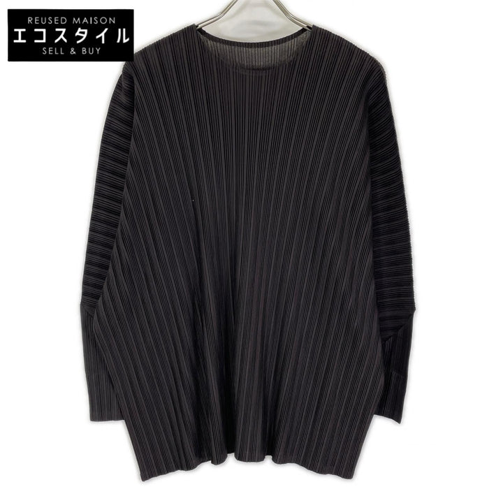 PLEATS PLEASE プリーツプリーズ 19SS PP91-FT344 ブラック 長袖カットソー トップス