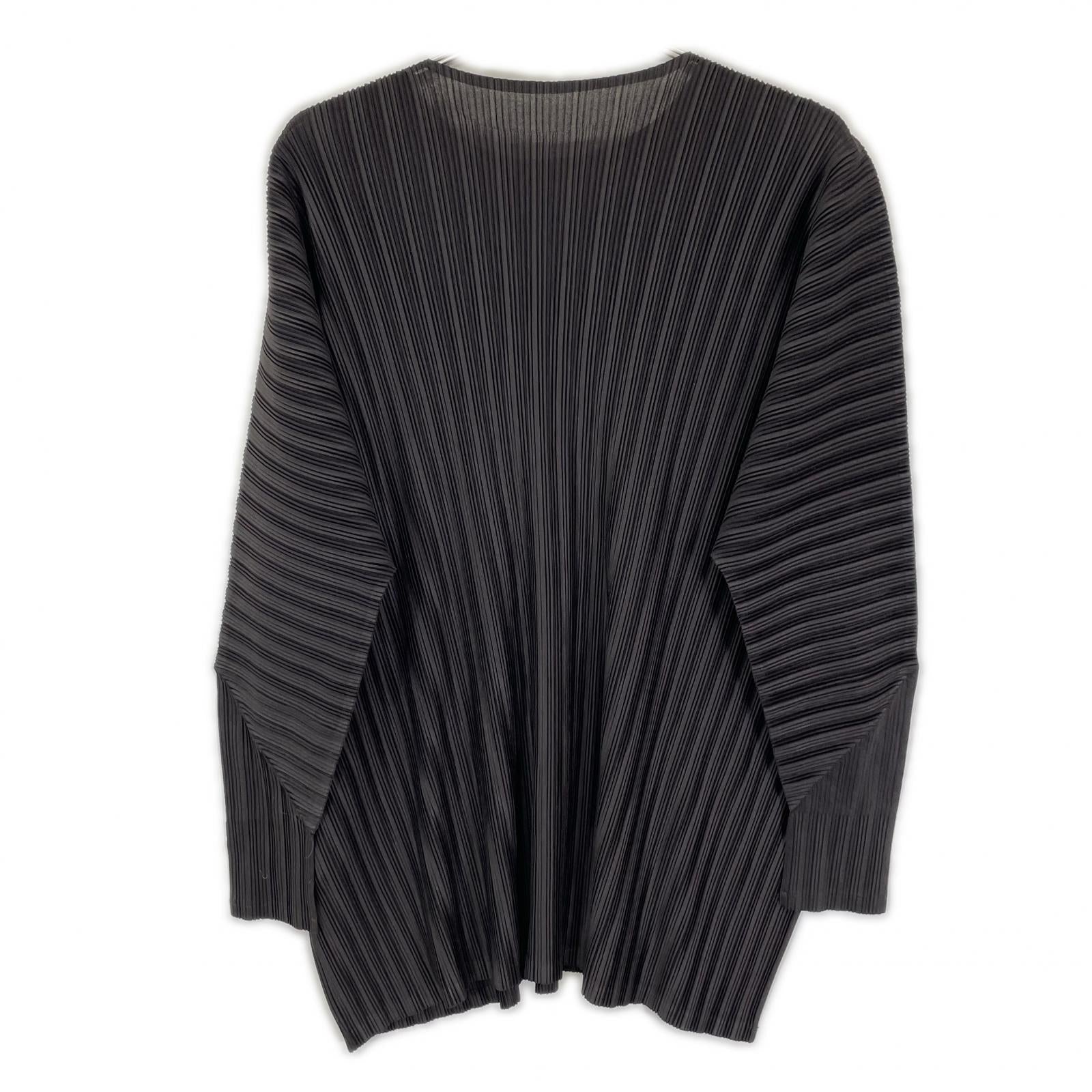 PLEATS PLEASE プリーツプリーズ 19SS PP91-FT344 ブラック 長袖カットソー トップス