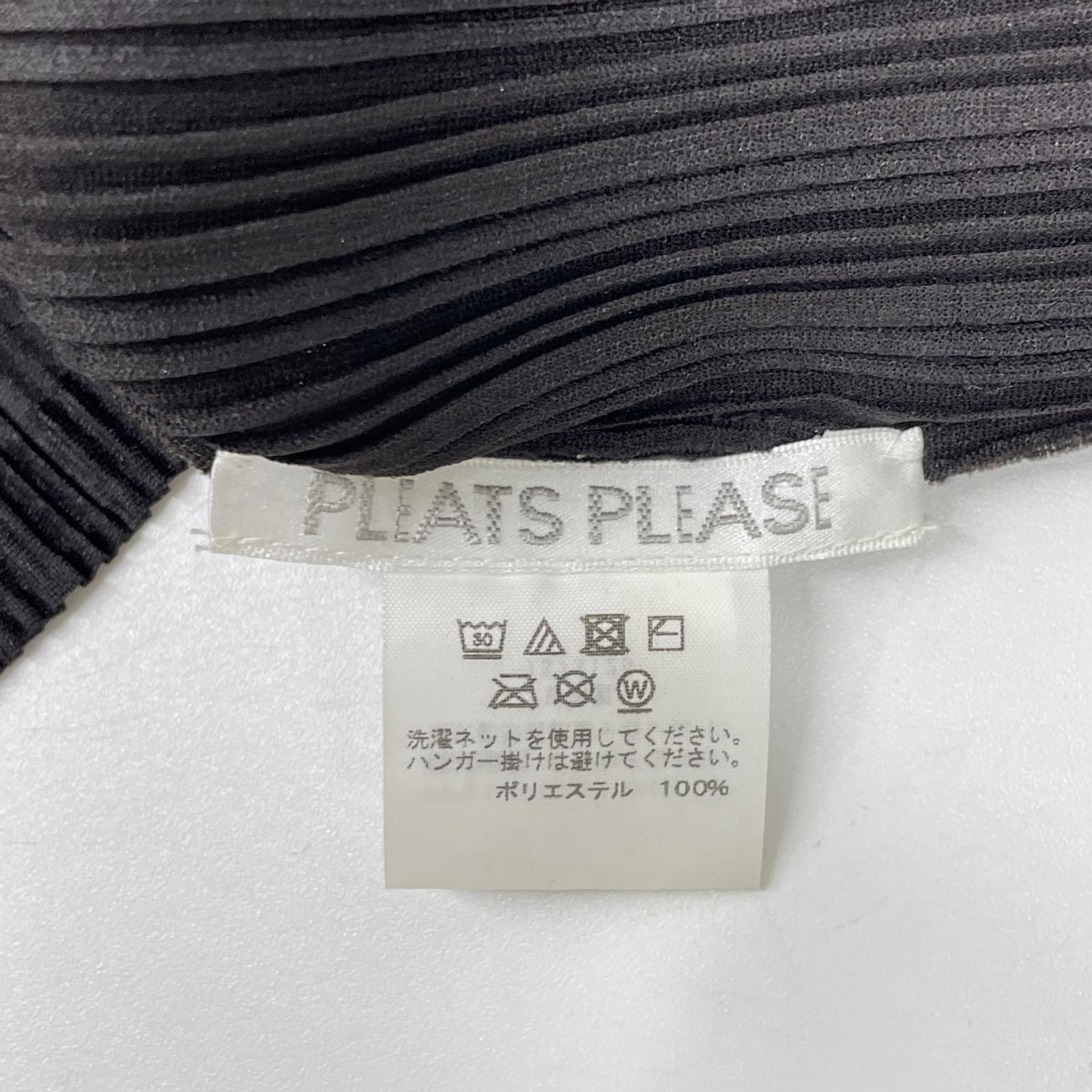 PLEATS PLEASE プリーツプリーズ 19SS PP91-FT344 ブラック 長袖カットソー トップス