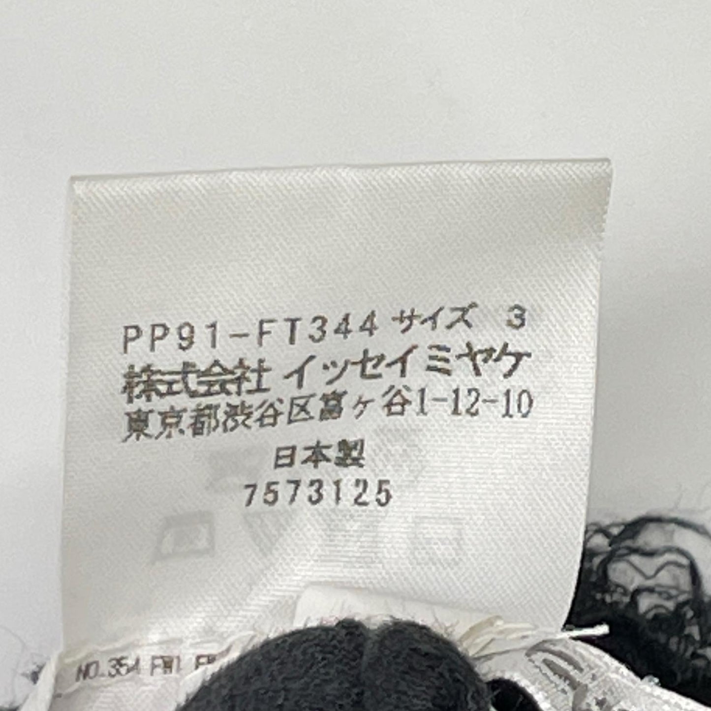 PLEATS PLEASE プリーツプリーズ 19SS PP91-FT344 ブラック 長袖カットソー トップス