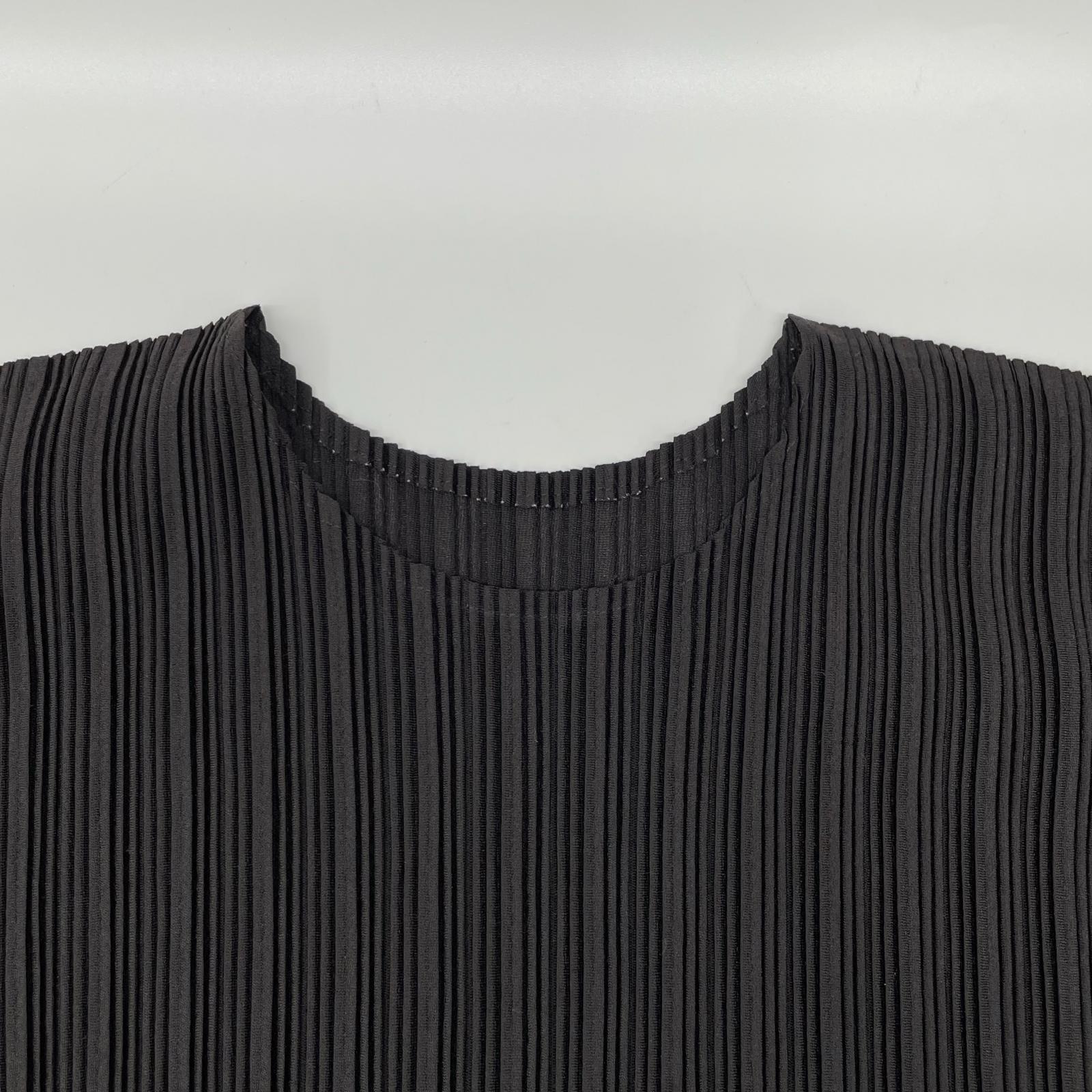 PLEATS PLEASE プリーツプリーズ 19SS PP91-FT344 ブラック 長袖カットソー トップス