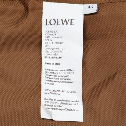 LOEWE ロエベ 【美品/国内正規】H526Y01WCA ウール フーディジャケット ジャケット