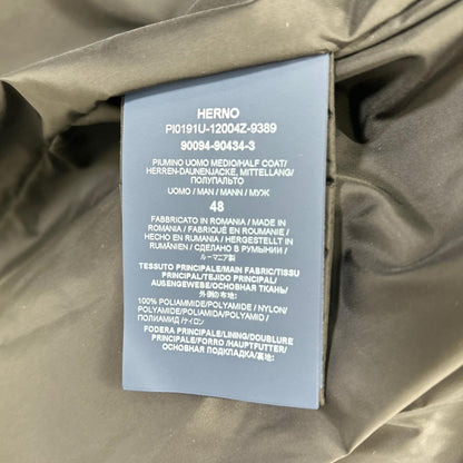 HERNO ヘルノ PI0191U ブラック 4ポケットダウンフーディーコート コート