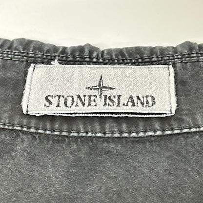 STONE ISLAND ストーンアイランド 7715101WN ブラック ジップアップシャツジャケット ジャケット