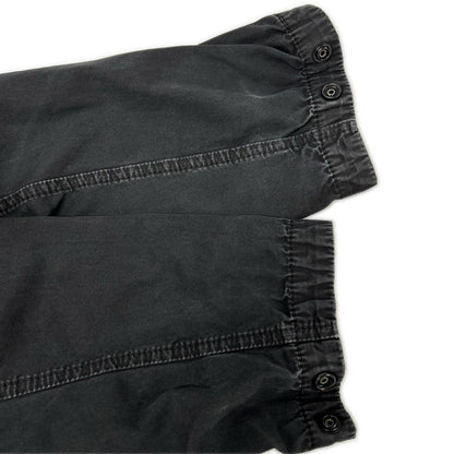 STONE ISLAND ストーンアイランド 7715101WN ブラック ジップアップシャツジャケット ジャケット