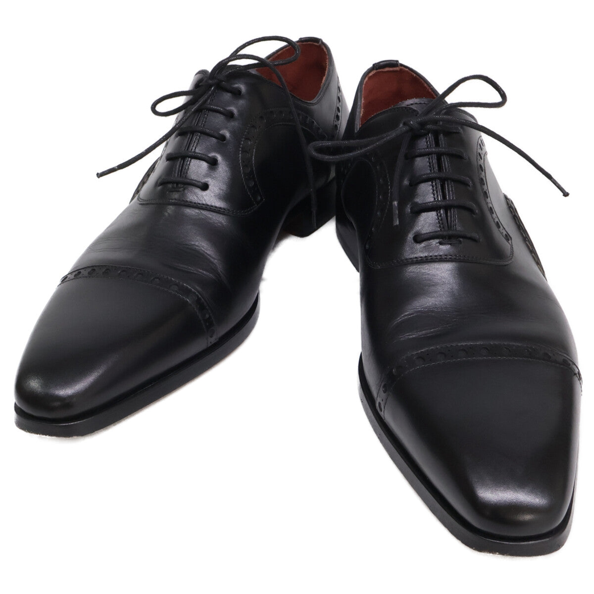 MAGNANNI マグナーニ 【美品】15488 オパンケ製法 ブローグキャップトゥ シューズ シューズ