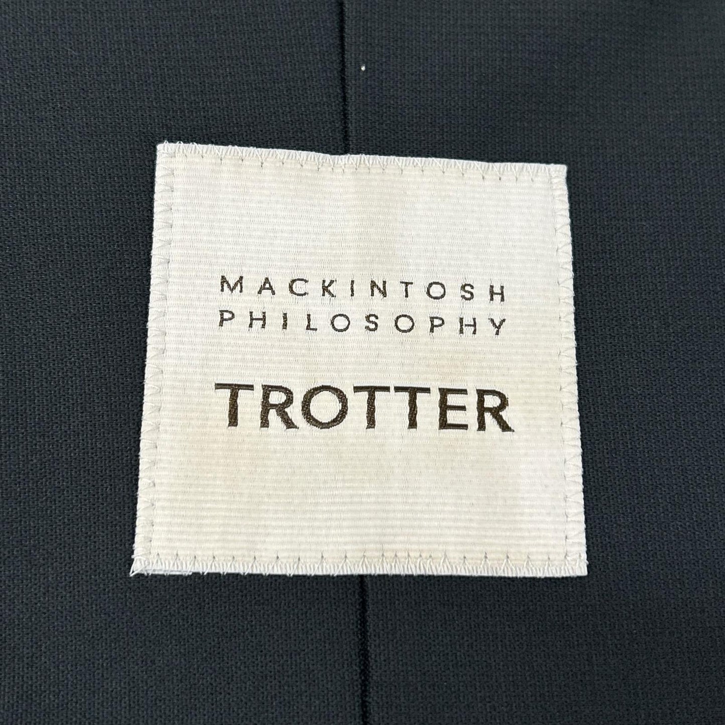 MACKINTOSH PHILOSOPHY マッキントッシュフィロソフィー H1E23-740-08 トロッター セットアップ スーツ セットアップ