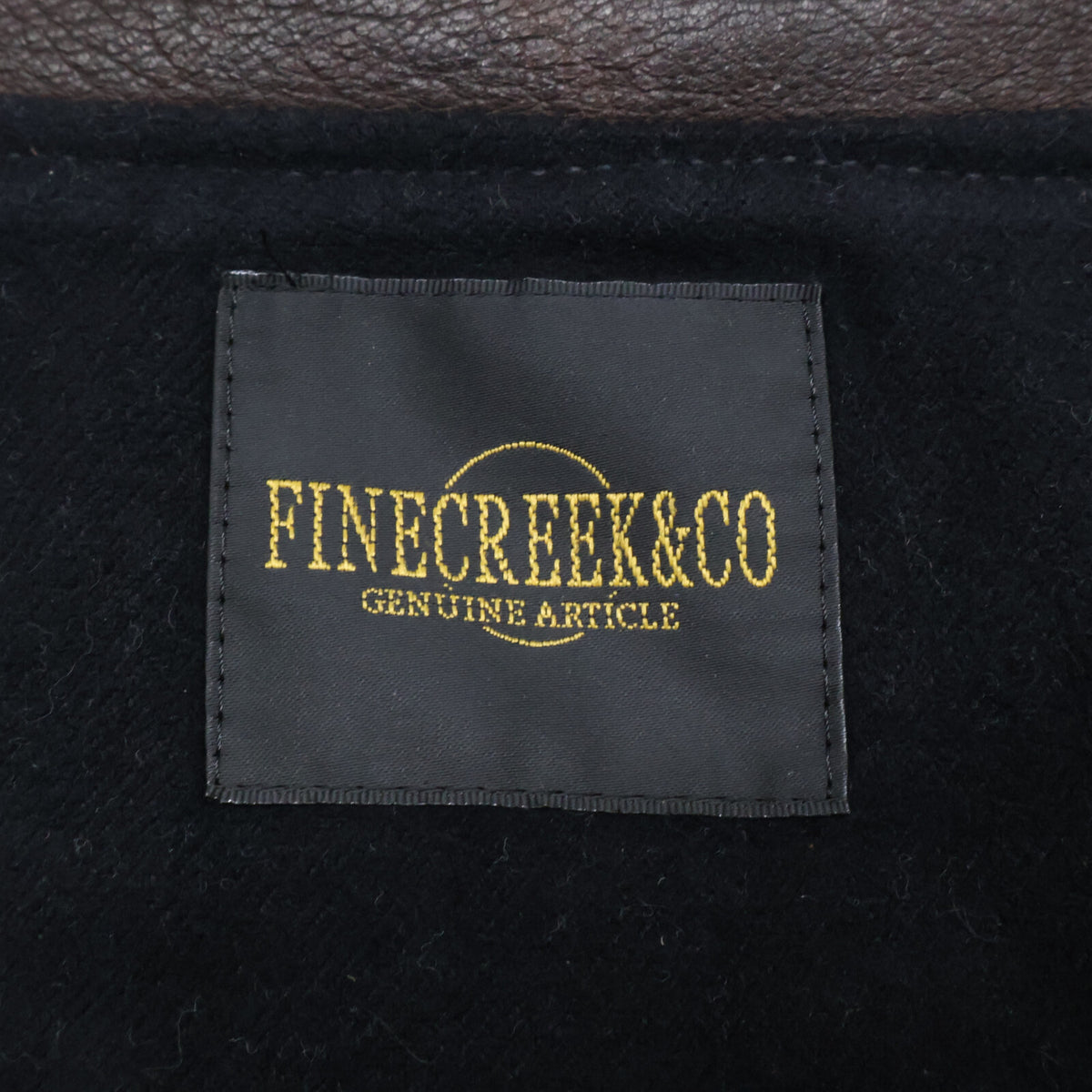 FINE CREEK&CO ファインクリークアンドコー 【美品】ACJK050 5周年記念モデル ディアスキン Lindbergh Deer 5TH LIMITED EDITION ジャケット