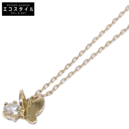 AHKAH アーカー 【美品】AK1422010100 Au750 D0.07 パピヨンブリリアンプチ ダイヤモンド ネックレス
