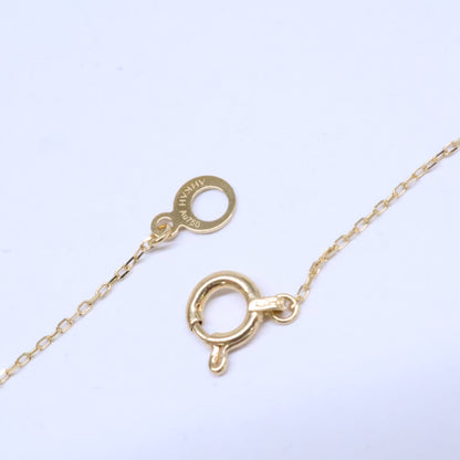 AHKAH アーカー 【美品】AK1422010100 Au750 D0.07 パピヨンブリリアンプチ ダイヤモンド ネックレス