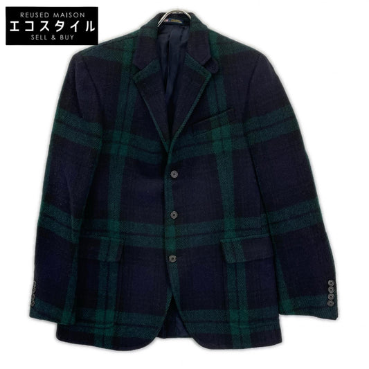 POLO by Ralph Lauren Polo Ralph Lauren 715572628 green wool checked USA-made tailored jacket jacket