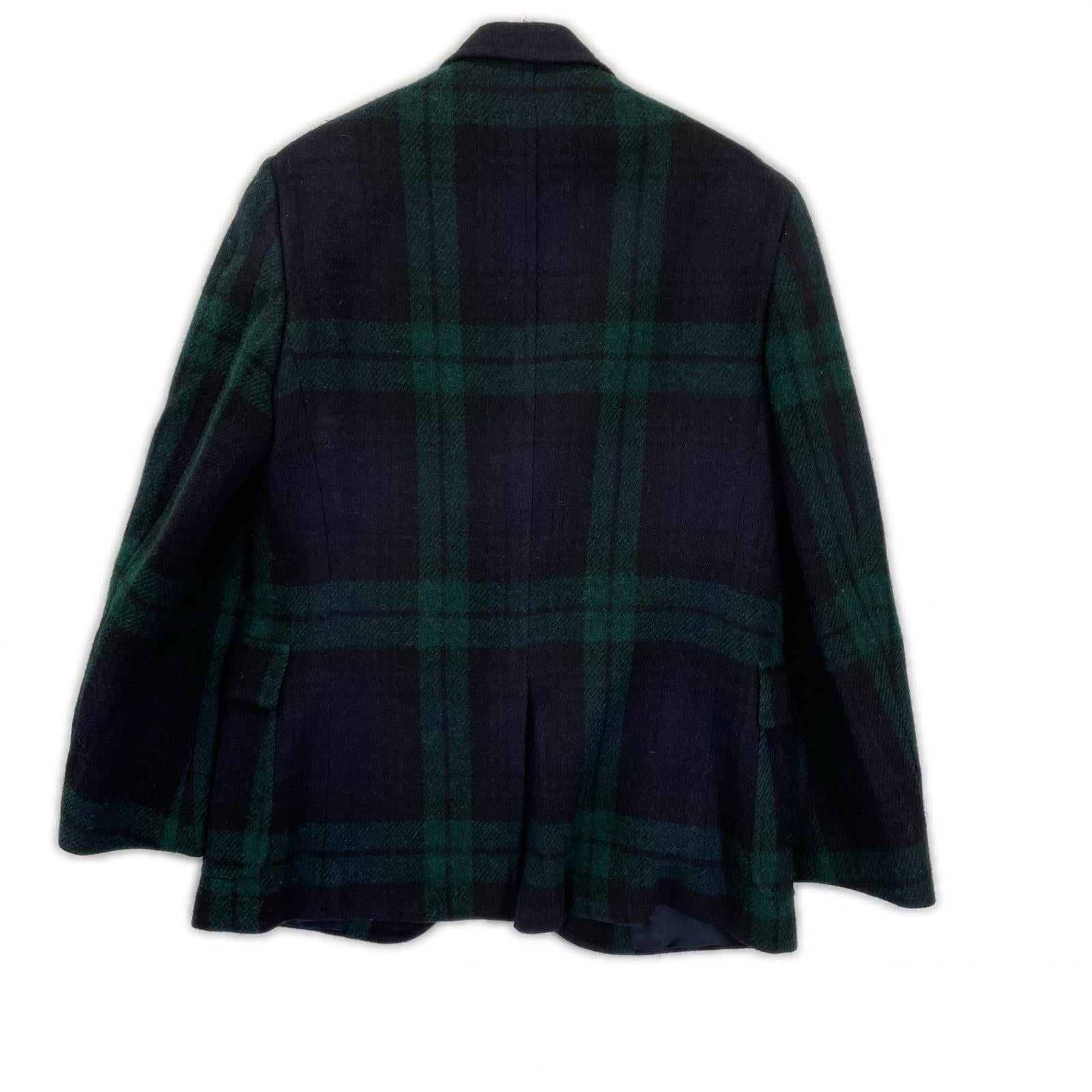 POLObyRalphLauren ポロラルフローレン 715572628 グリーン ウール チェック USA製 テーラードジャケット ジャケット