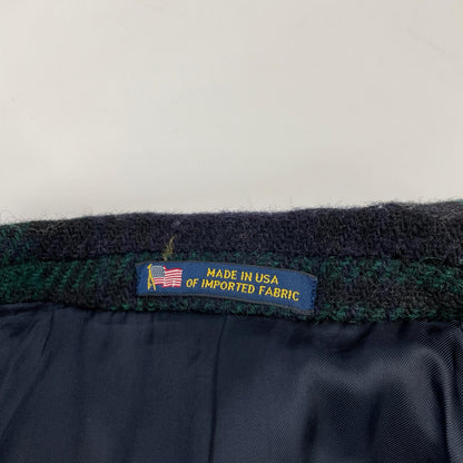 POLObyRalphLauren ポロラルフローレン 715572628 グリーン ウール チェック USA製 テーラードジャケット ジャケット