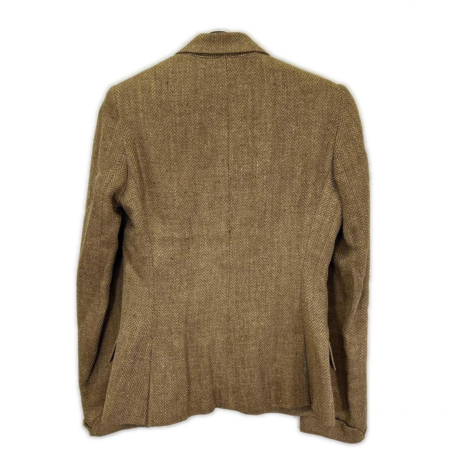 POLObyRalphLauren ポロラルフローレン ベージュ ウール ヘリンボーン テーラードジャケット ジャケット