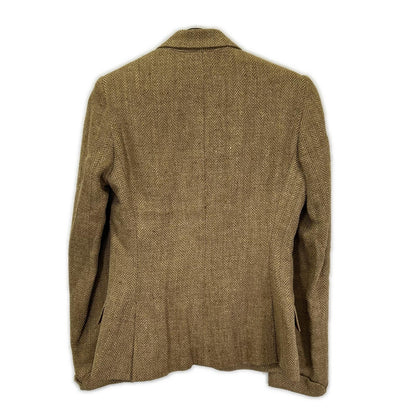 POLObyRalphLauren ポロラルフローレン ベージュ ウール ヘリンボーン テーラードジャケット ジャケット
